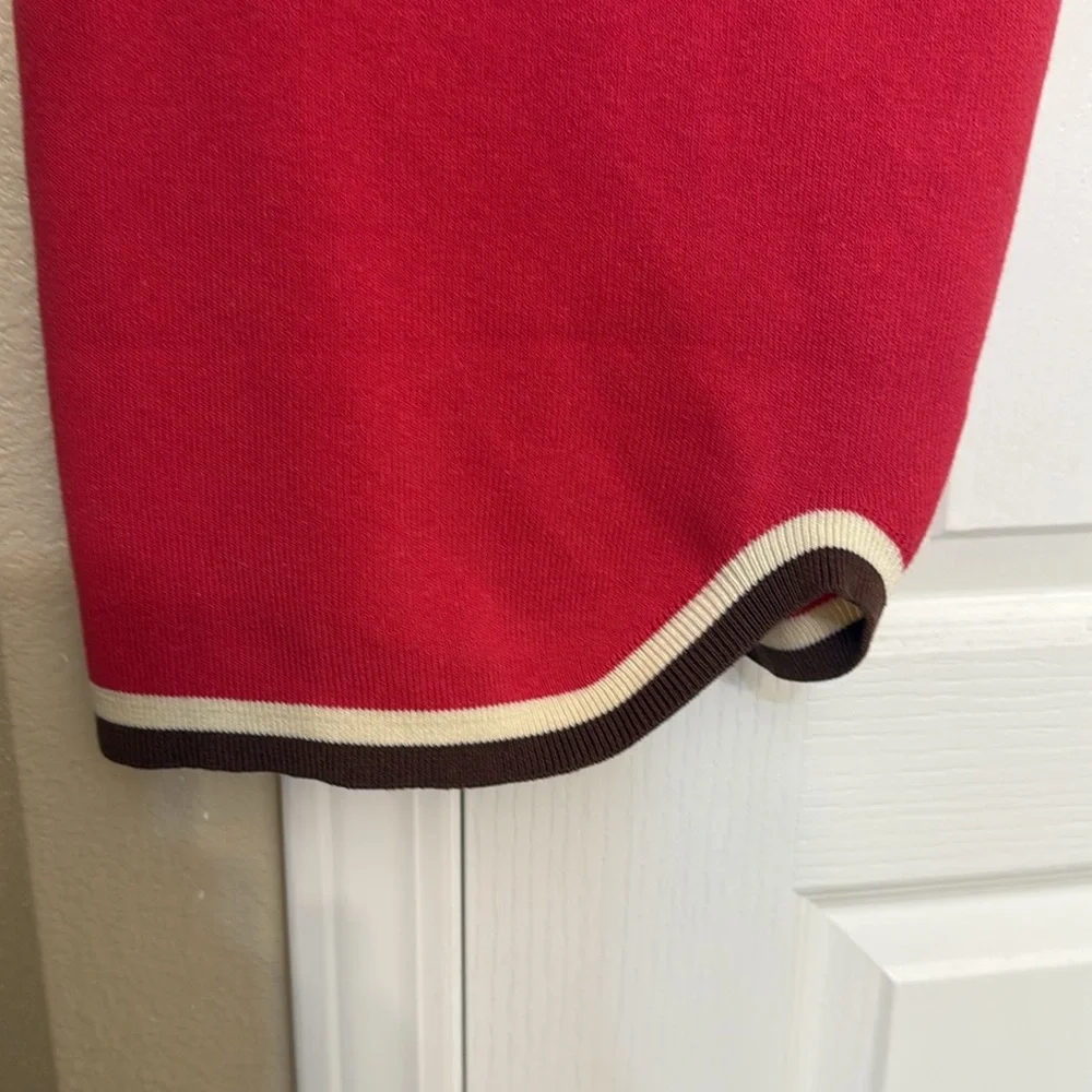 🌹Free people, beach 🌹Stylish Red Sleeveless Top dress - Picture 10 of 11
